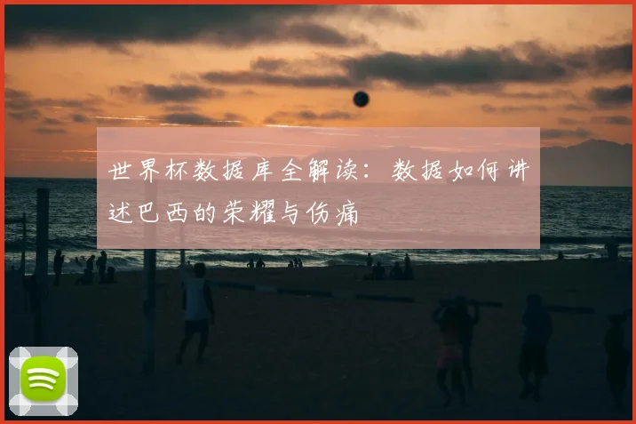 世界杯数据库全解读:数据如何讲述巴西的荣耀与伤痛