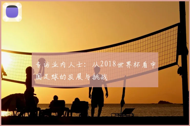 专访业内人士:从2018世界杯看中国足球的发展与挑战
